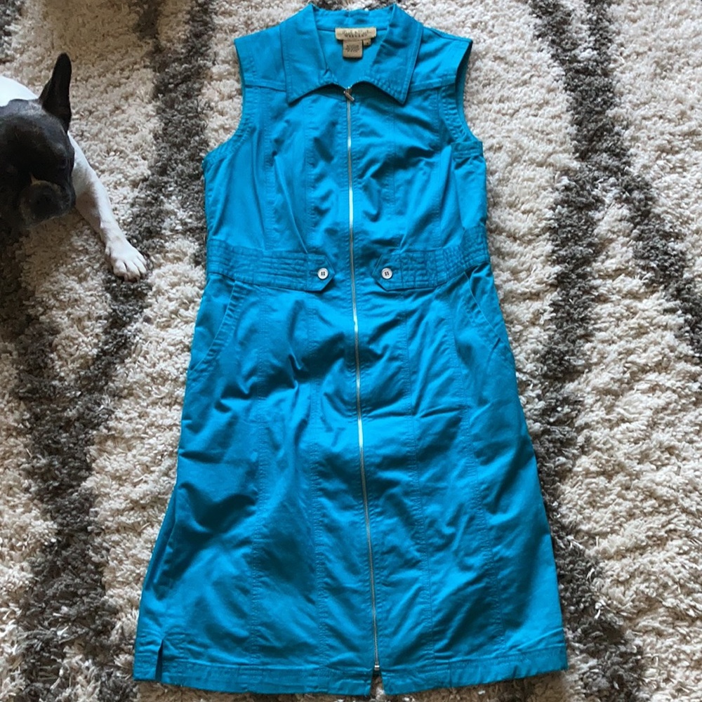 Turquoise Peck & Peck Dress